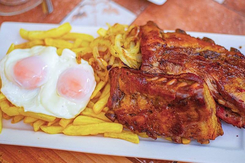 Costillar a lo Pobre